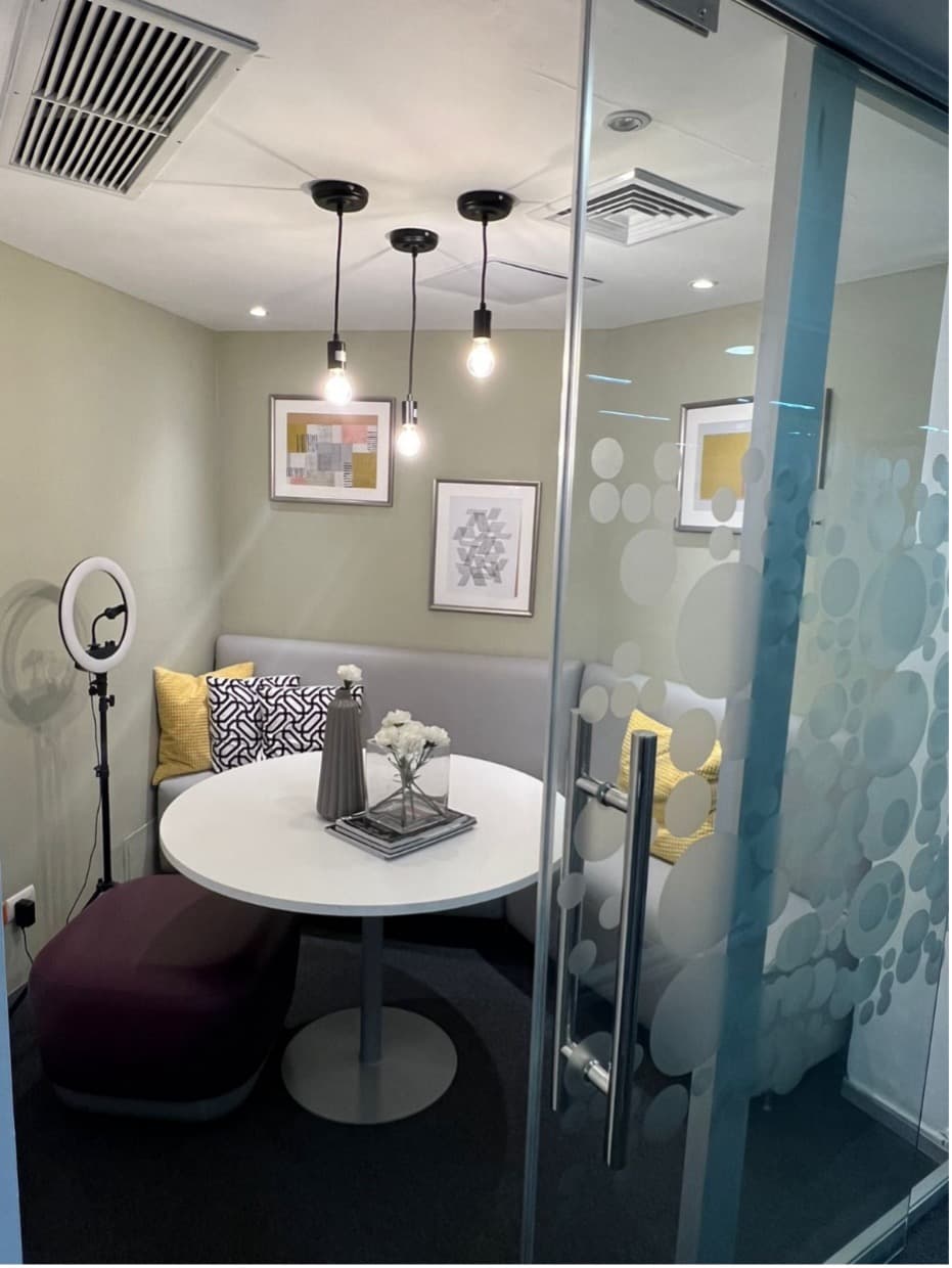 Relax Room · Sala privada ideal para reuniones pequeñas